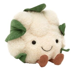 BNWT Rare Jellycat Amuseables Cauliflower plush